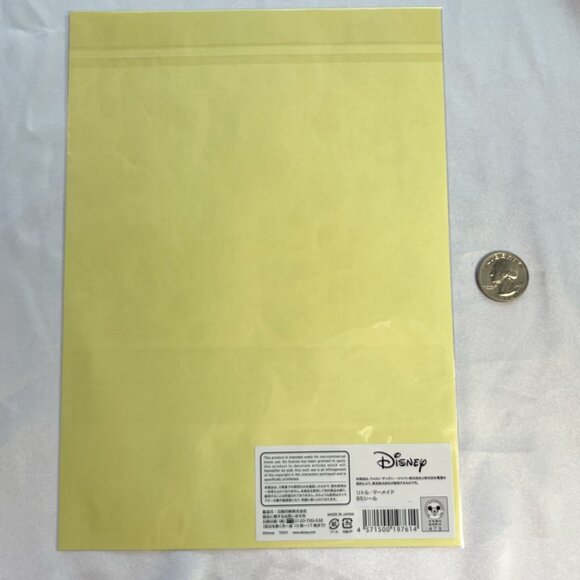 Disney The Little Mermaid Ariel Stained Glass Cutting Board New Sealed Stickers - Picture 7 of 9